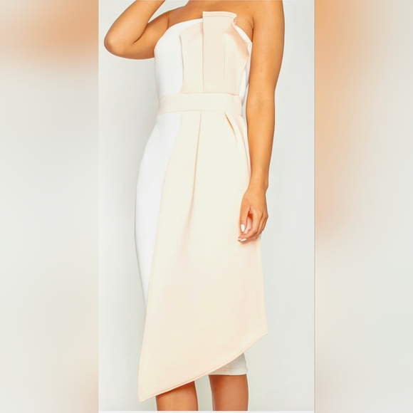Pleated Midi Dress - Picture 1 of 9